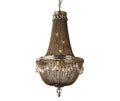 Oversize Modern Metal Art Luxury Crystal Chandelier for Duplex Hall/Staircase/Villa/Foyer - fovolighting