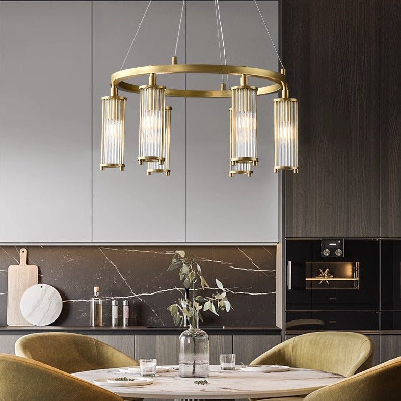 Palermo 6 - Light Modern Chandelier - fovolighting