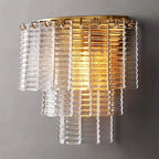 Palermo Clear Crystal Wall Sconce - fovolighting