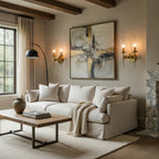 Palermo Copper & Glass Wall Sconce - fovolighting