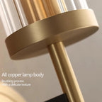 Palermo Copper & Glass Wall Sconce - fovolighting