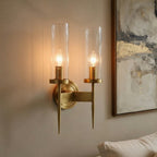 Palermo Copper & Glass Wall Sconce - fovolighting
