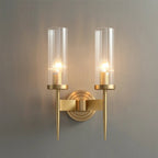 Palermo Copper & Glass Wall Sconce - fovolighting