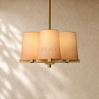 Pauillacia Fabric 4 Light Pendant Light