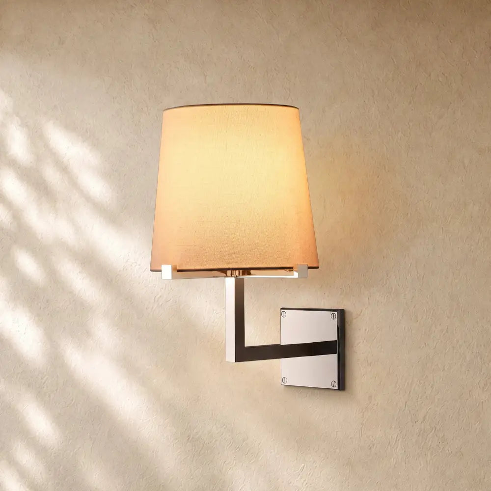 Pauillacia Fabric Shade Grand Sconce