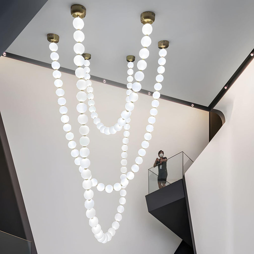 Perlina Necklace Combination Chandelier - fovolighting