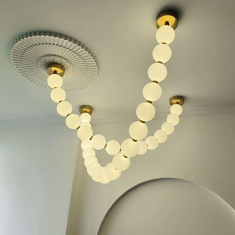 Perlina Necklace Combination Chandelier - fovolighting