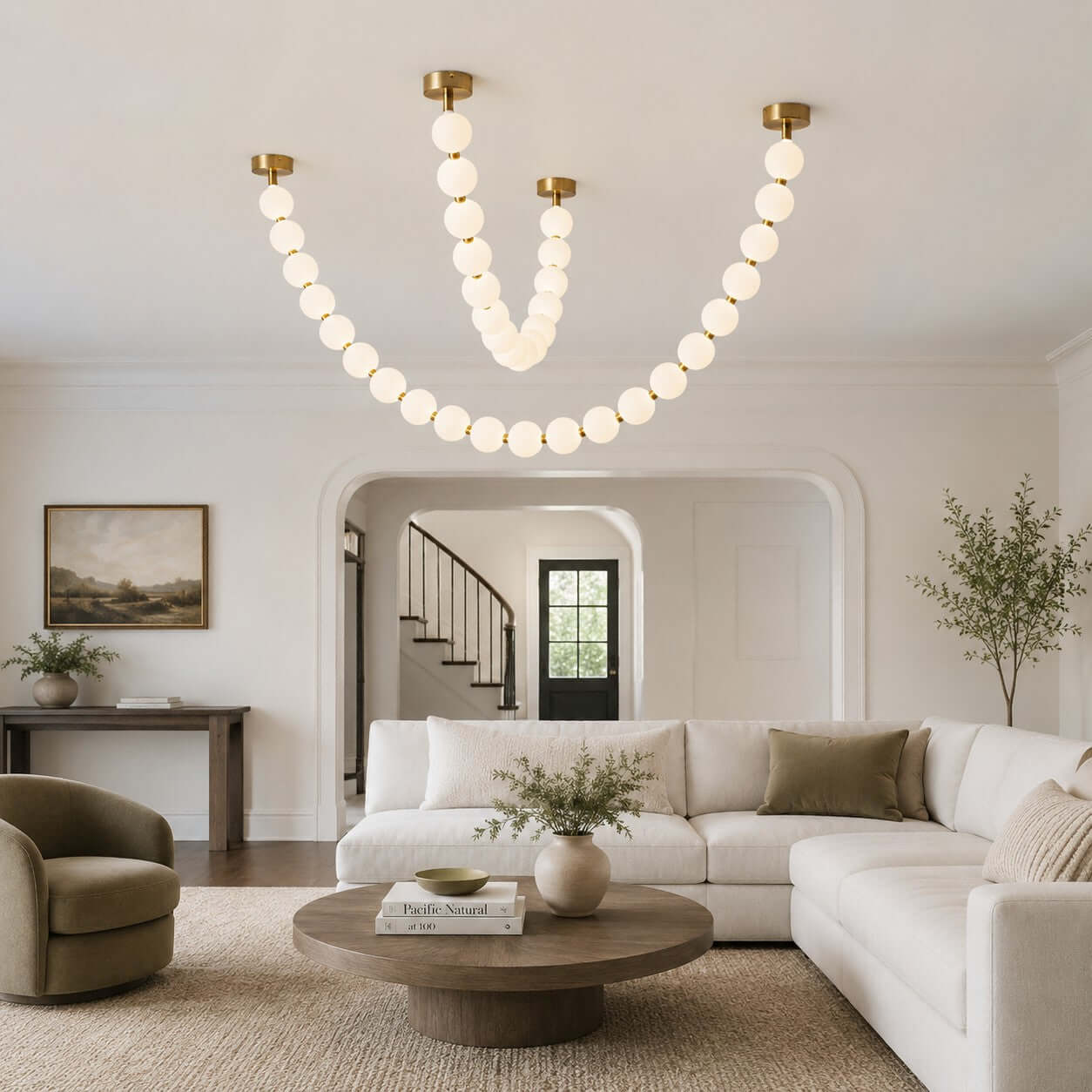 Perlina Necklace Combination Chandelier - fovolighting