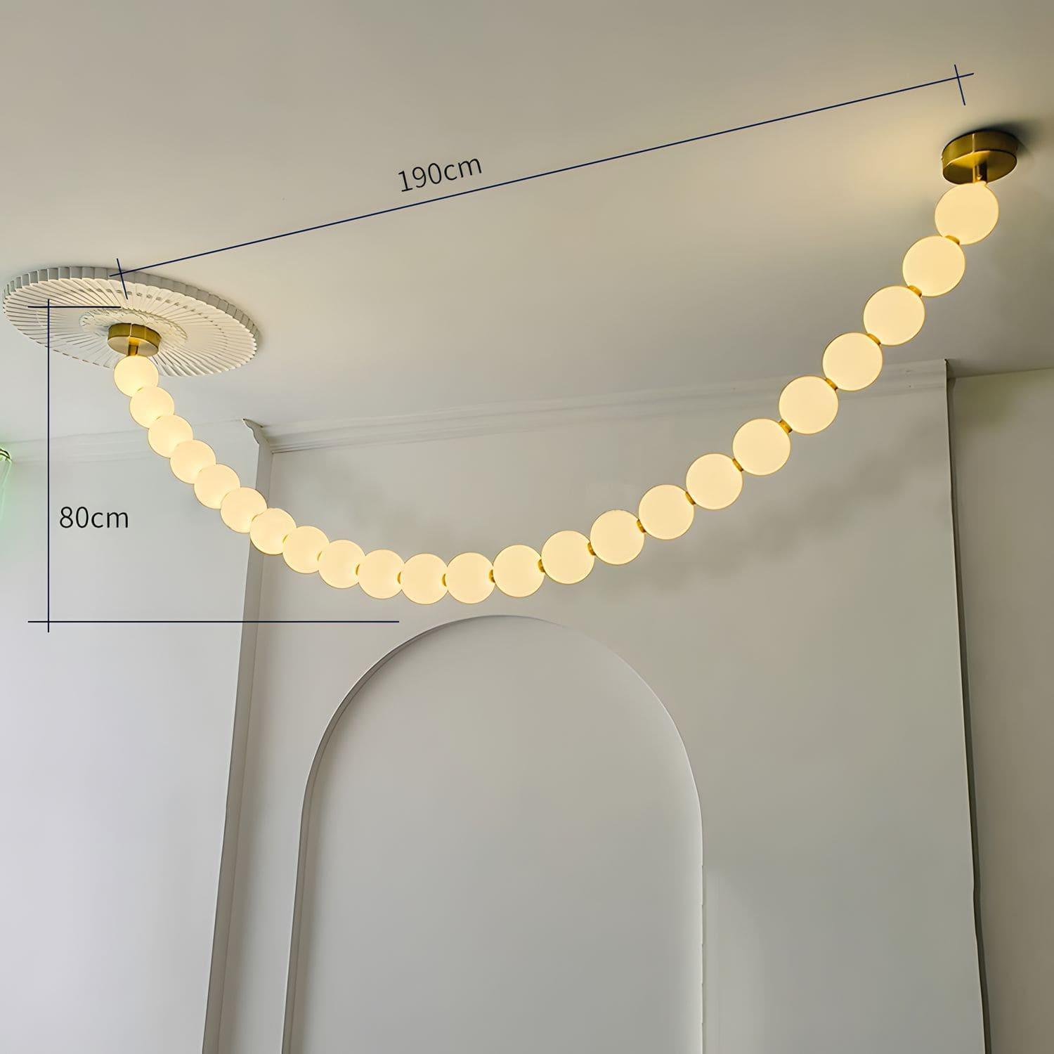 Perlina Necklace Combination Chandelier - fovolighting