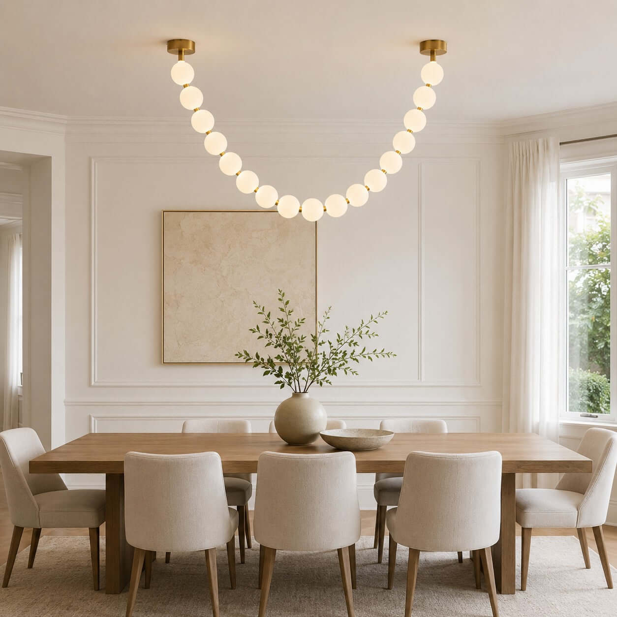 Perlina Necklace Combination Chandelier - fovolighting