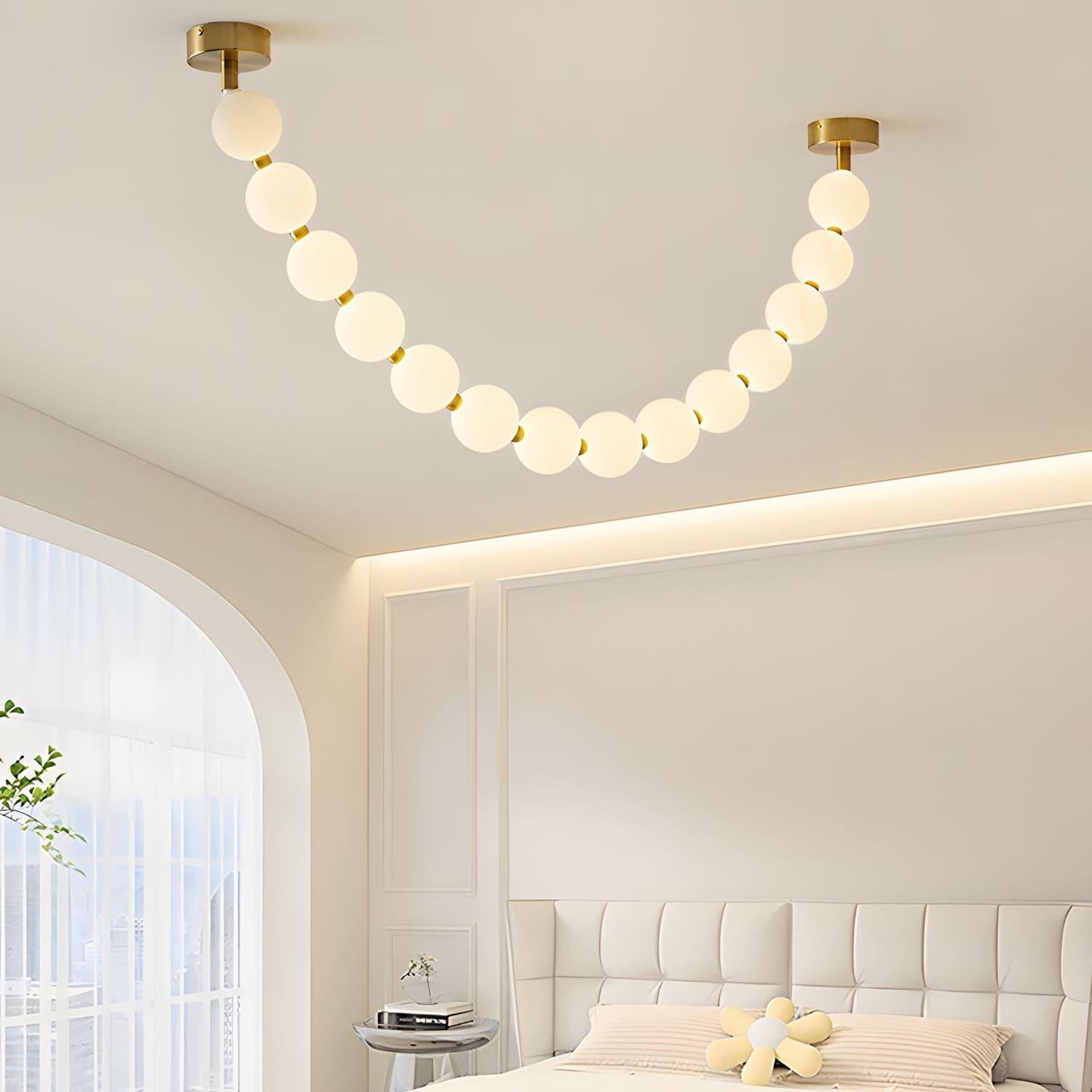 Perlina Necklace Combination Chandelier - fovolighting