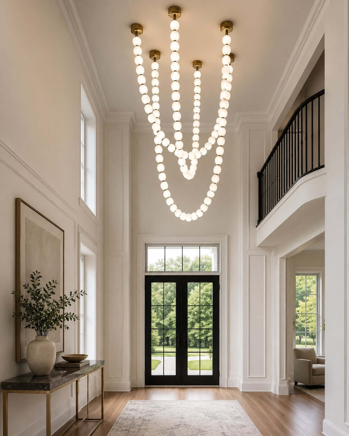 Perlina Necklace Combination Chandelier - fovolighting