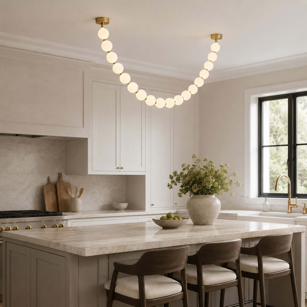 Perlina Necklace Combination Chandelier - fovolighting