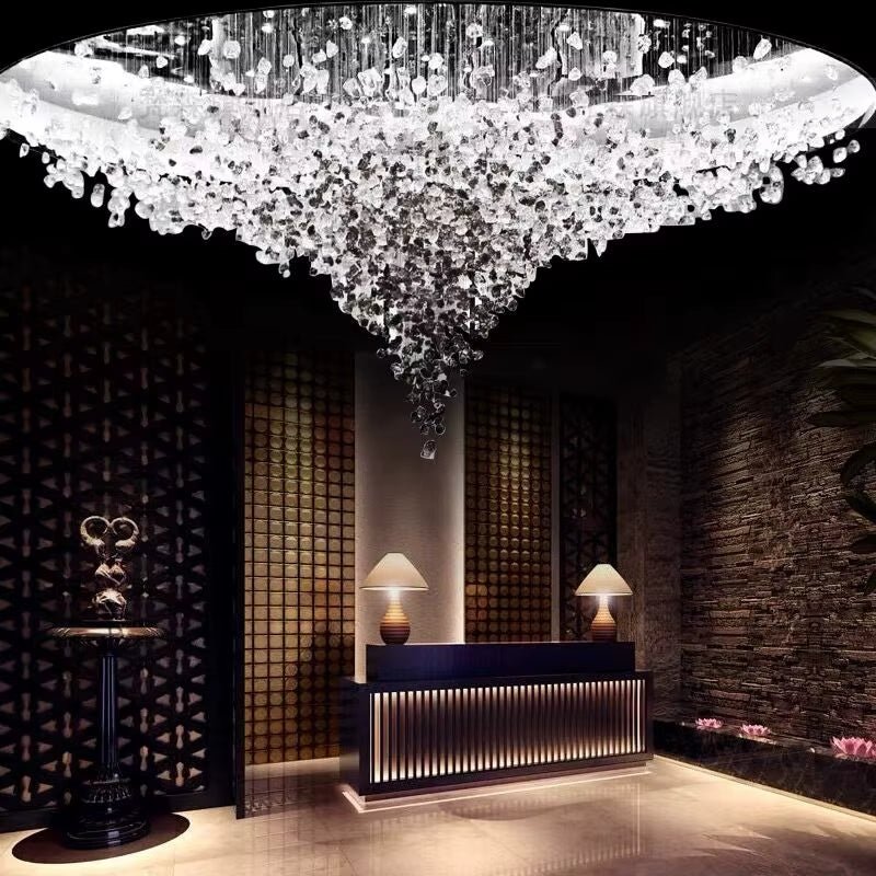Piovere Multi Pendant Chandelier - fovolighting