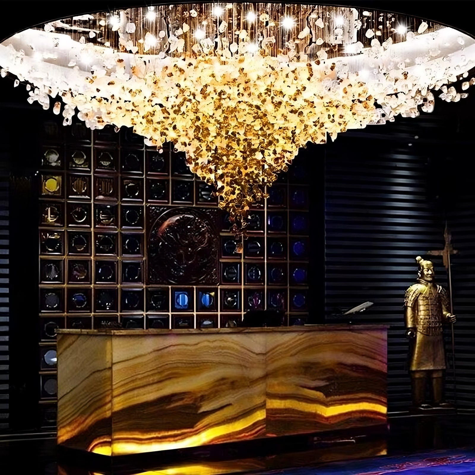 Piovere Multi Pendant Chandelier - fovolighting