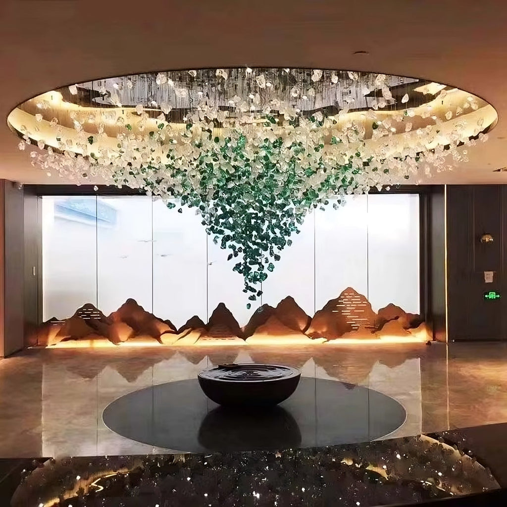 Piovere Multi Pendant Chandelier - fovolighting