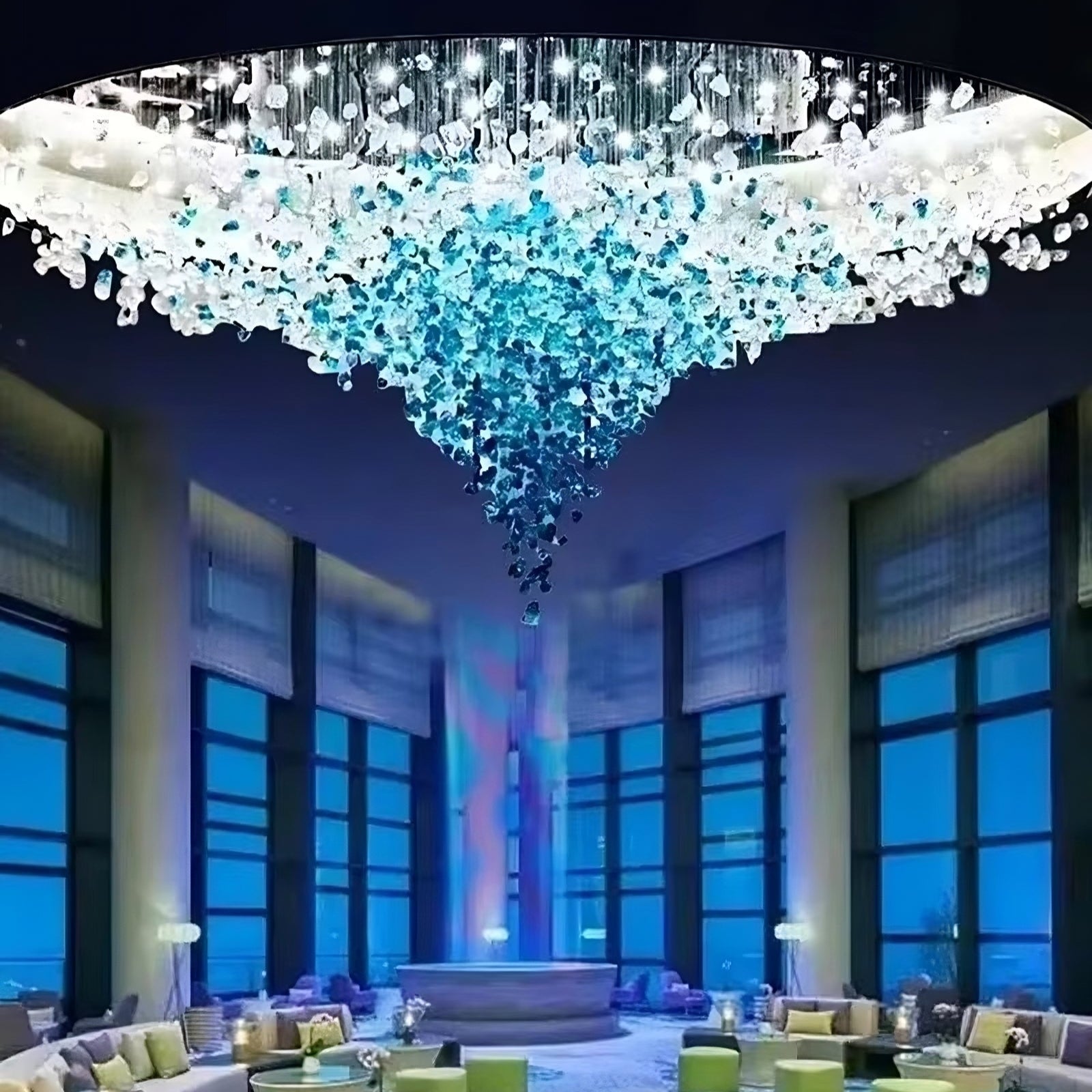 Piovere Multi Pendant Chandelier - fovolighting