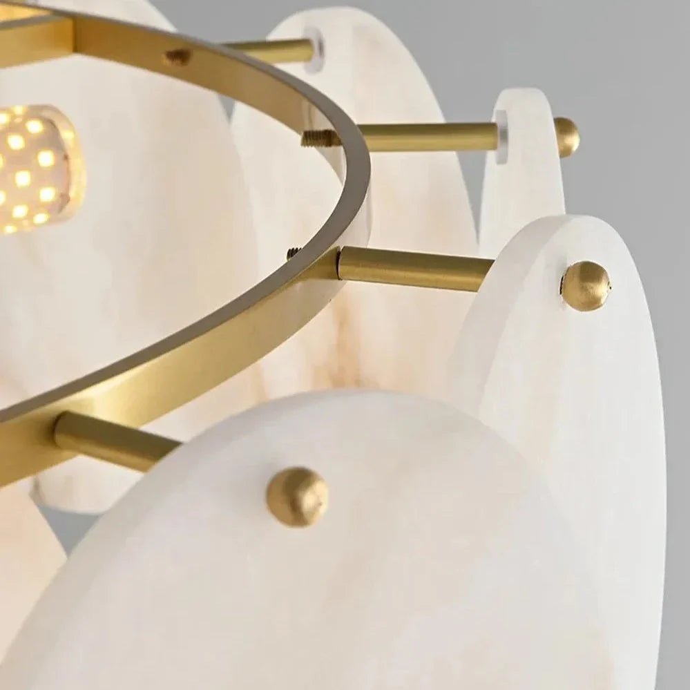 Porto Marble Modern Chandelier - fovolighting