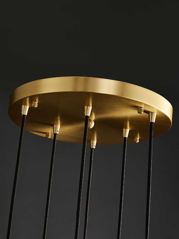 Post - modern Extra - long Pendant Light Fixtures for Staircase/High - ceiling Space/Foyer - fovolighting