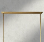 Puailace Fabric Shade Linear Chandelier - fovolighting