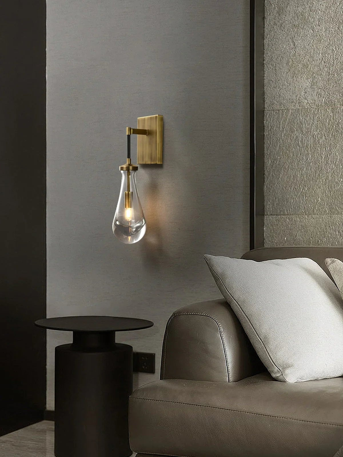 Raindrop Crystal Wall Sconce - fovolighting