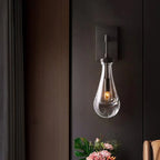 Raindrop Crystal Wall Sconce - fovolighting