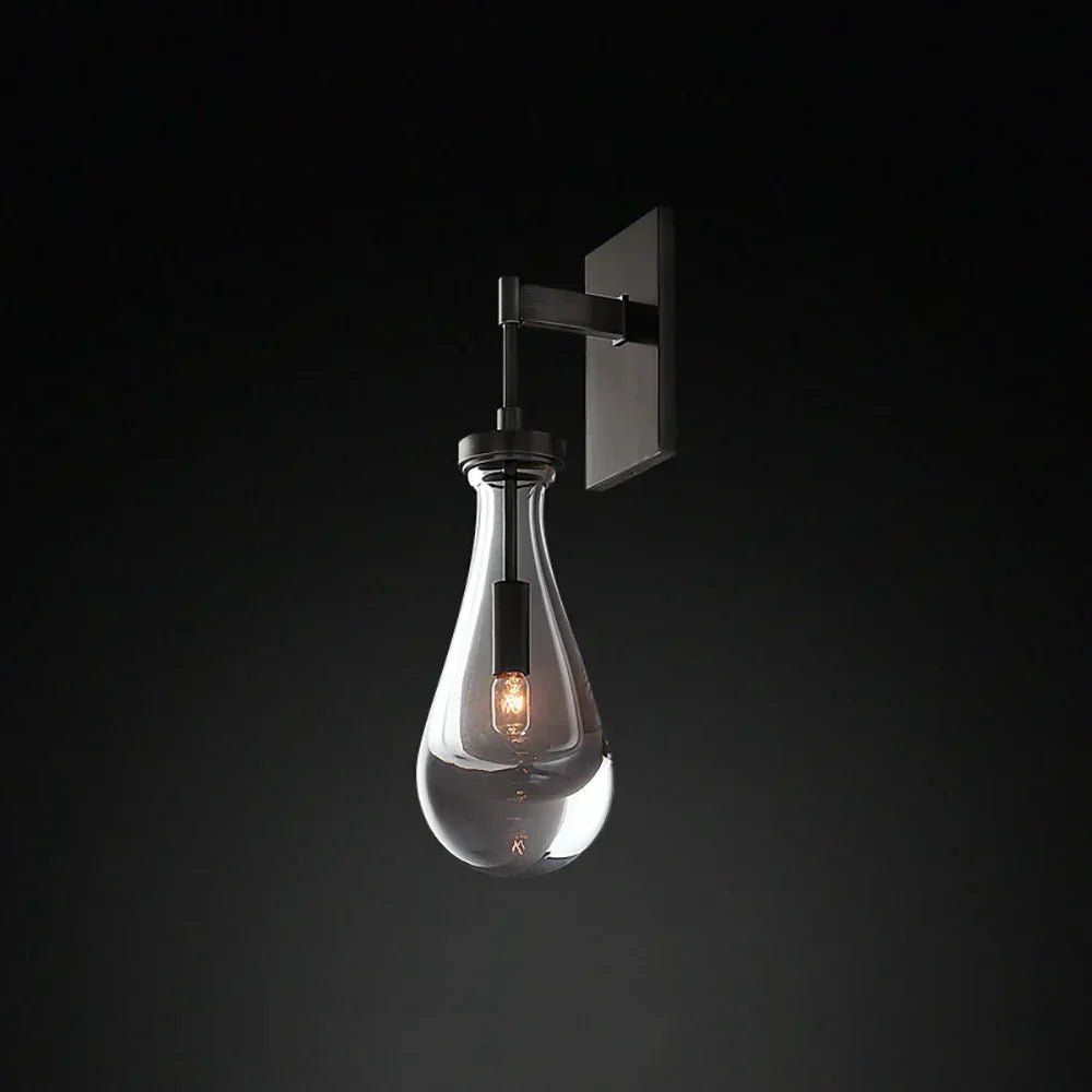 Raindrop Crystal Wall Sconce - fovolighting