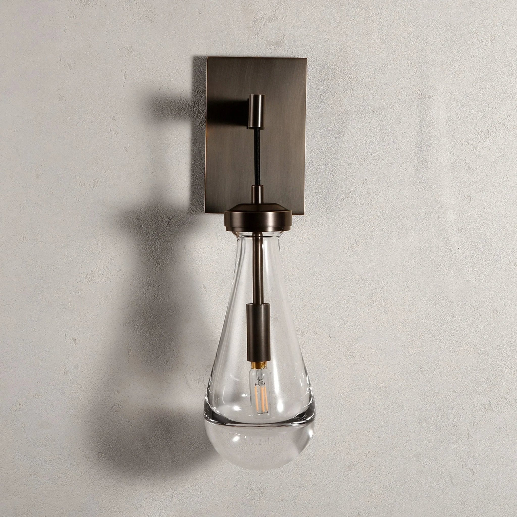 Raindrop Crystal Wall Sconce - fovolighting