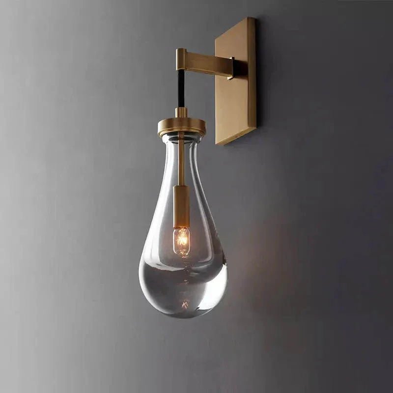 Raindrop Crystal Wall Sconce - fovolighting
