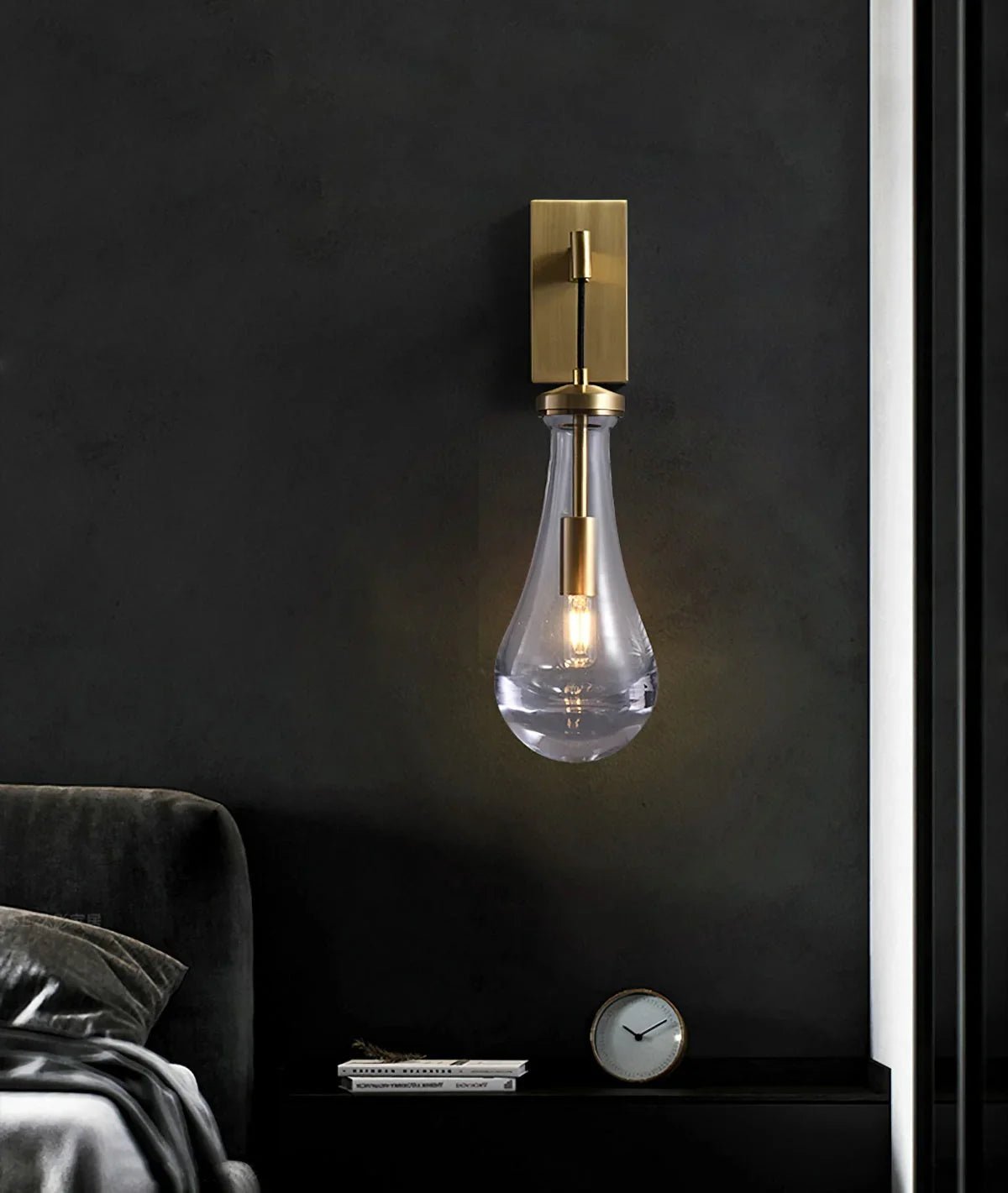Raindrop Crystal Wall Sconce - fovolighting