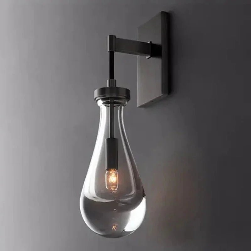 Raindrop Crystal Wall Sconce - fovolighting