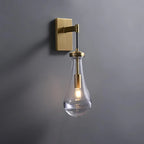 Raindrop Crystal Wall Sconce - fovolighting