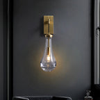 Raindrop Crystal Wall Sconce - fovolighting