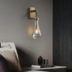 Raindrop Crystal Wall Sconce - fovolighting