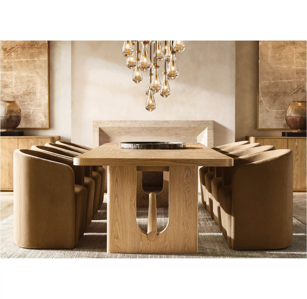 Raindrop Rectangular Chandelier 54", 72" - fovolighting