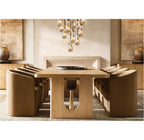 Raindrop Rectangular Chandelier 54", 72" - fovolighting