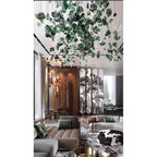 Rainfall Glass Gem Stone Chandelier - fovolighting