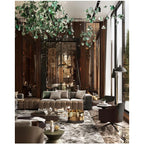 Rainfall Glass Gem Stone Chandelier - fovolighting