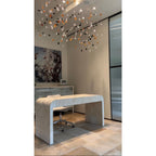 Rainfall Glass Gem Stone Chandelier - fovolighting