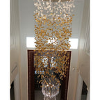 Rainfall Glass Gem Stone Chandelier - fovolighting