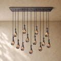 Raining Lighting Rectangular Chandelier