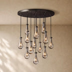 Raining Lighting Round Chandelier