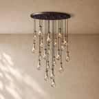Raining Lighting Round Chandelier