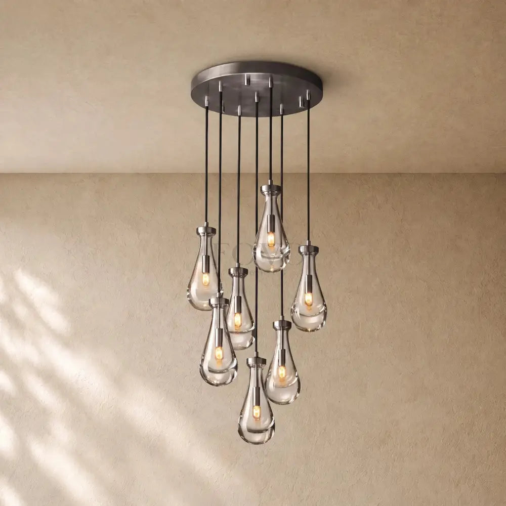 Raining Lighting Round Chandelier