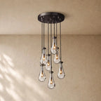 Raining Lighting Round Chandelier