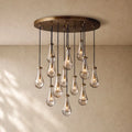 Raining Lighting Round Chandelier