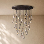 Raining Lighting Round Chandelier