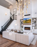 Rainy Round Chandelier - fovolighting