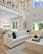 Rainy Round Chandelier - fovolighting