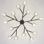 Rama Black Branch Chandelier - fovolighting
